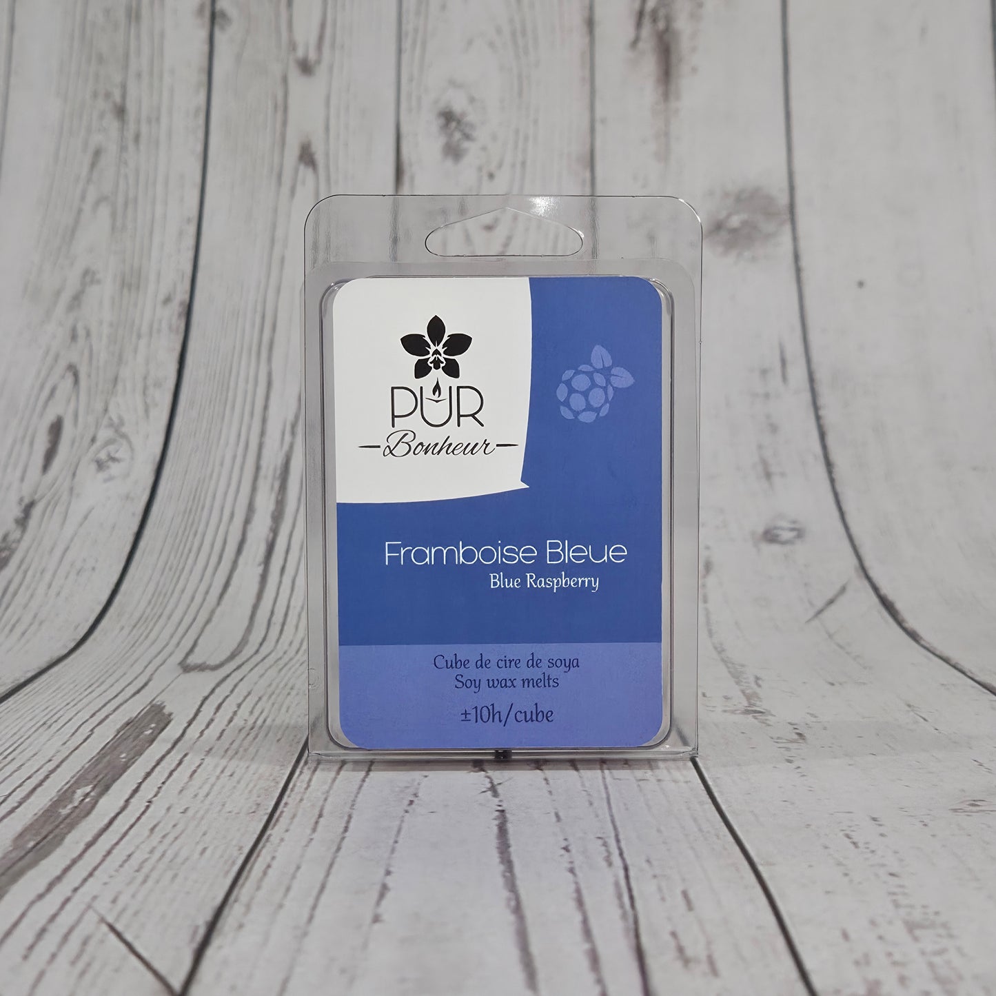 Cube de cire - Framboise Bleue