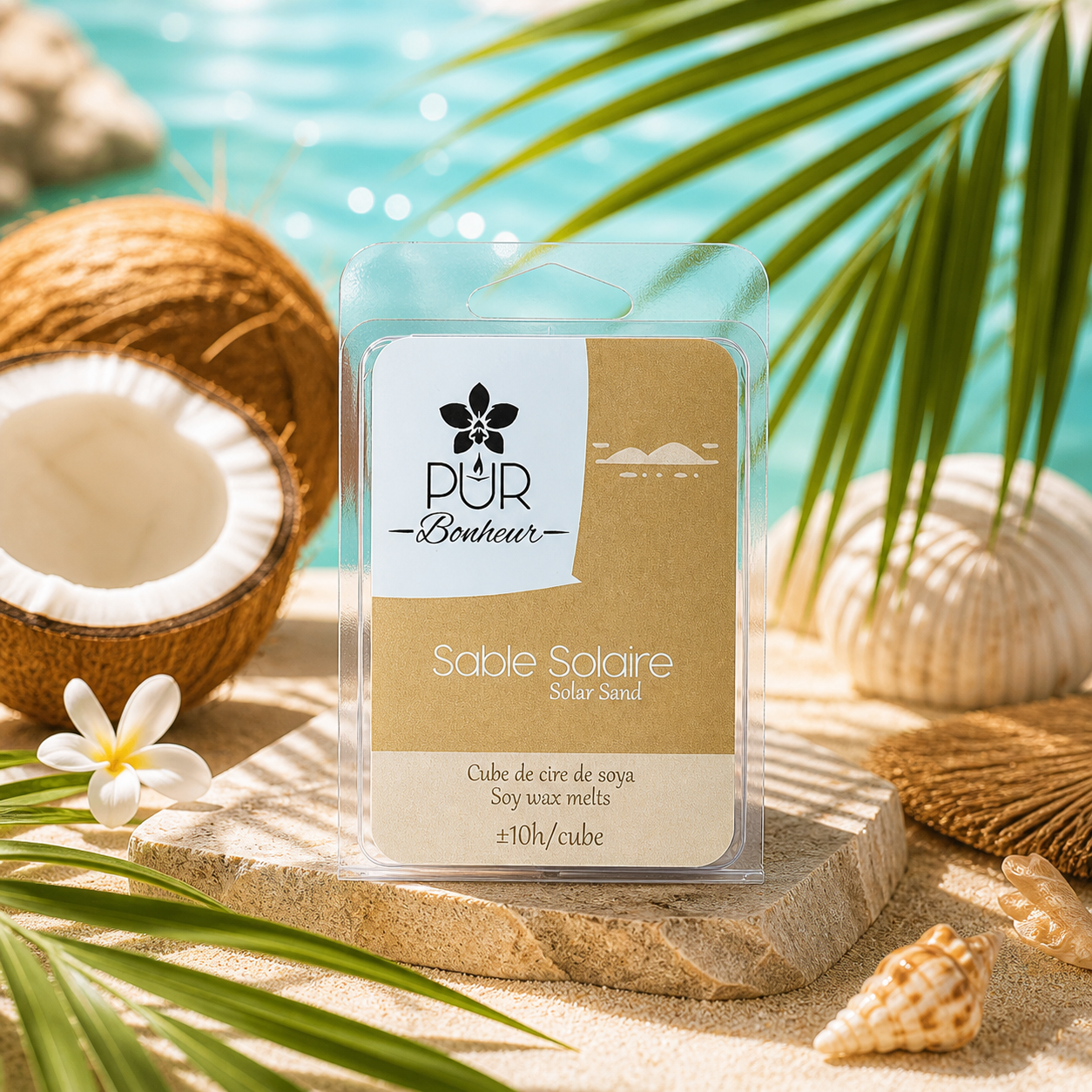 Cube de cire - Sable Solaire