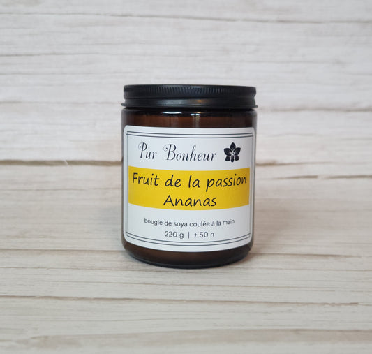 Bougie - Fruit de la Passion et Ananas