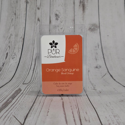 Cube de cire - Orange Sanguine