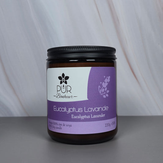 Bougie - Eucalyptus Lavande