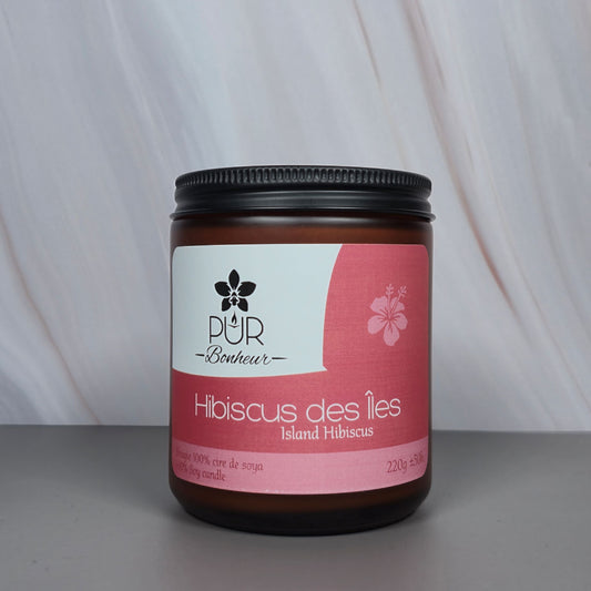 Bougie - Hibiscus des Îles