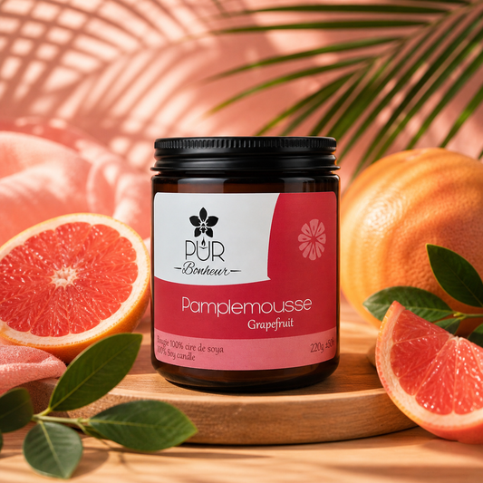Bougie - Pamplemousse