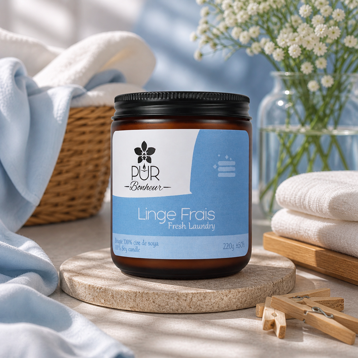 Bougie - Linge Frais