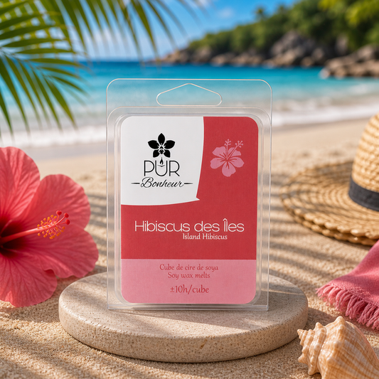 Cube de cire - Hibiscus des Îles