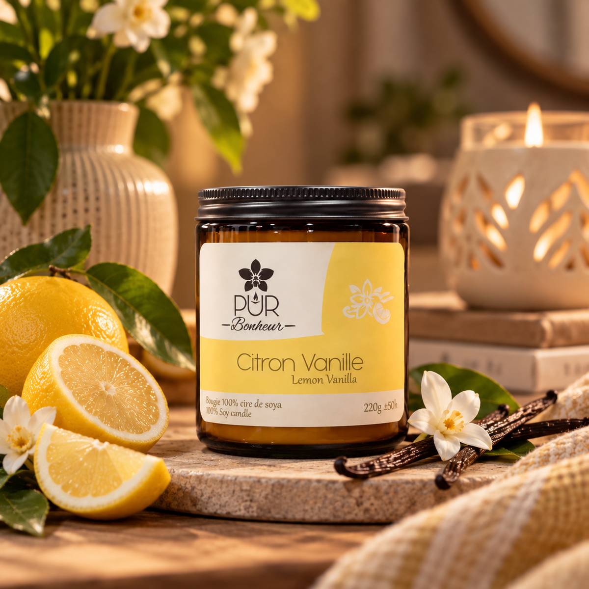 Bougie - Citron Vanille